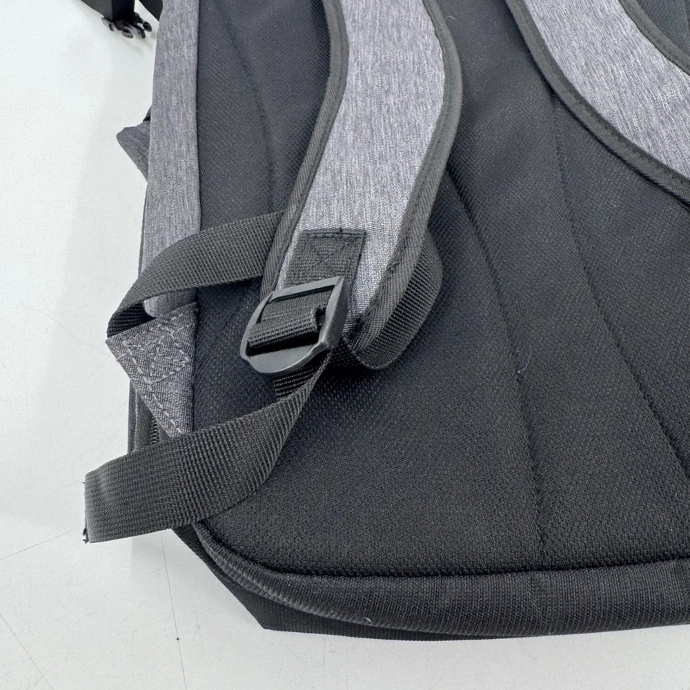 Yonex Dark Grey Roll Top Backpack Bag Sports Travel‎ Rucksack Badminton